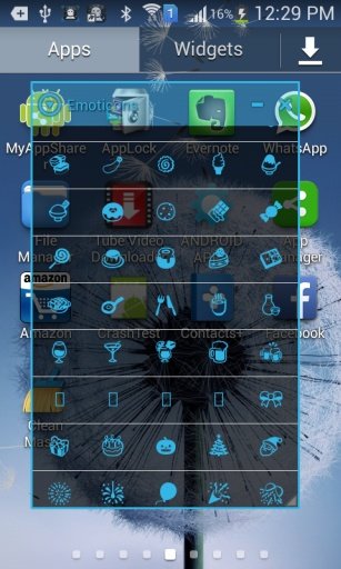 Floating Emoticons Widget Demo截图7