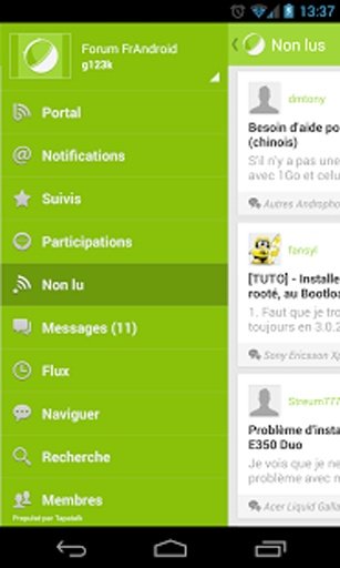 Forum FrAndroid (beta)截图2