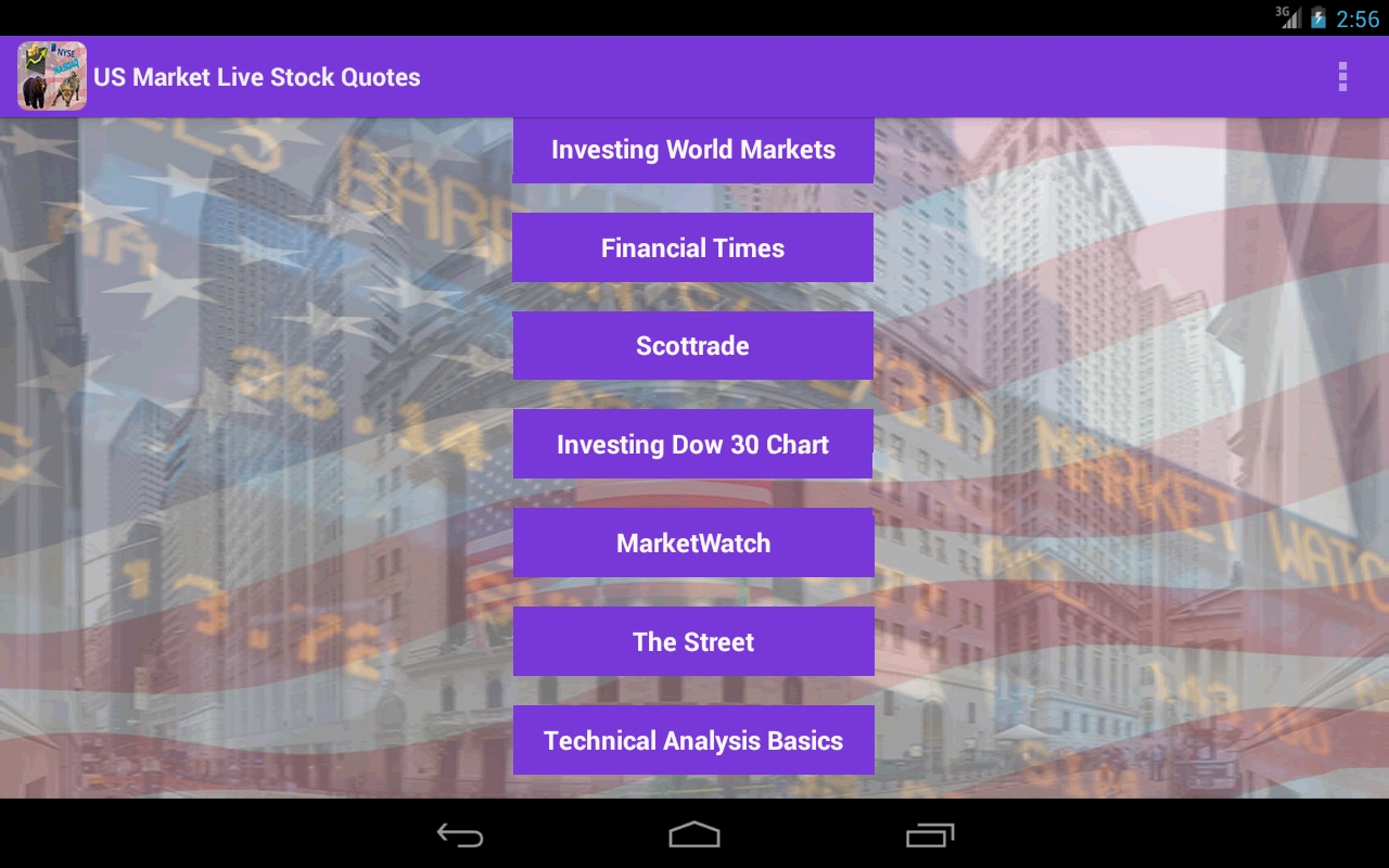 US Market Live Stock Quotes截图1