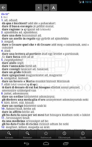 Hungarian-Italian Dictionary截图9