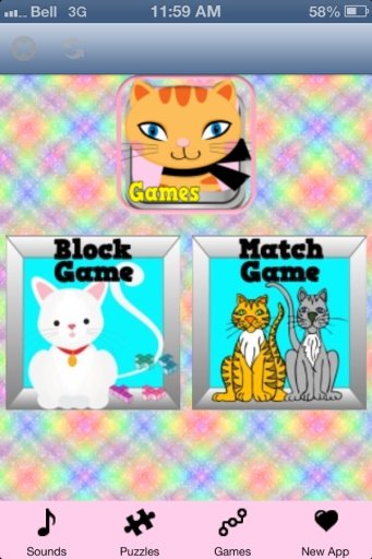 Cat Sounds &amp; Kitten Games Free截图2