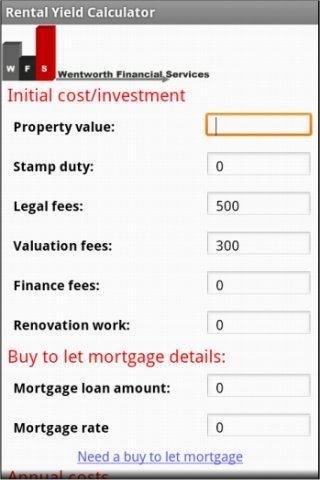 Rental Yield Calculator截图2