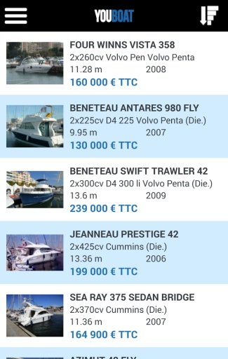 Youboat - Annonces de Bateaux截图1