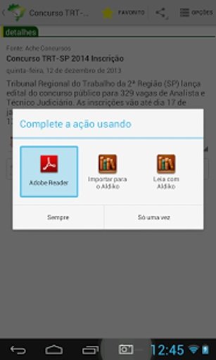 Concursos Mobile截图7