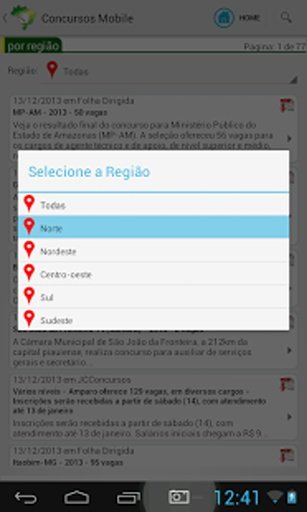 Concursos Mobile截图1