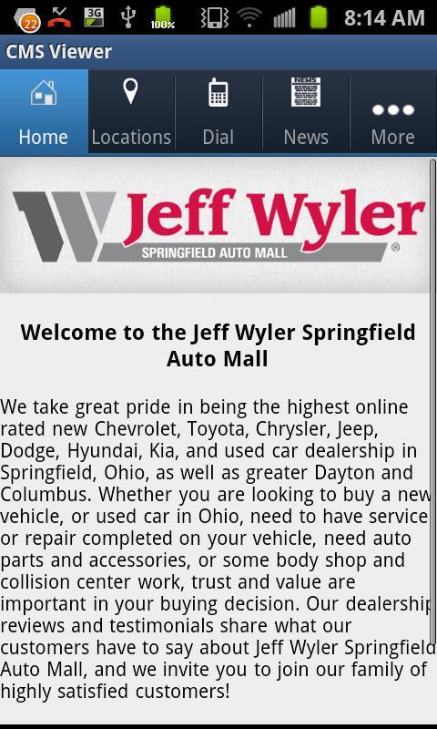 Jeff Wyler Springfield Auto Ma截图1