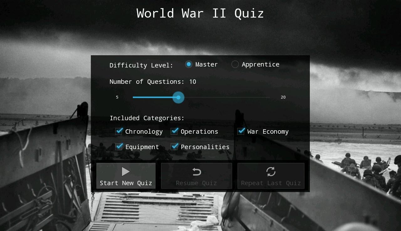 WWII Quiz截图7