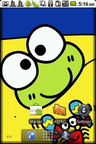 Keroppi Livewallpape截图1