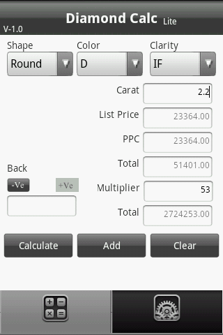 Diamond Calc Lite截图2