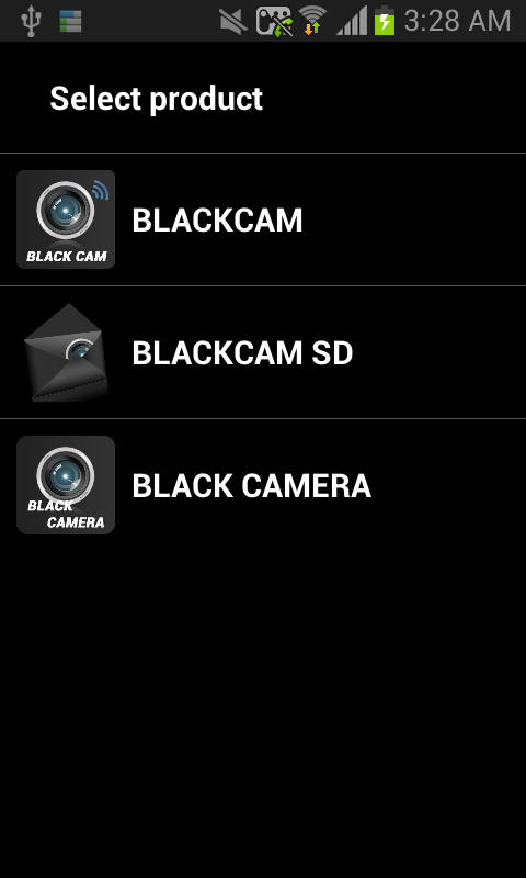 BLACK CAM CLOCK WIDGET截图1