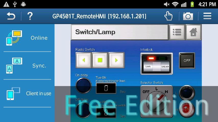 Pro-face Remote HMI Free截图6