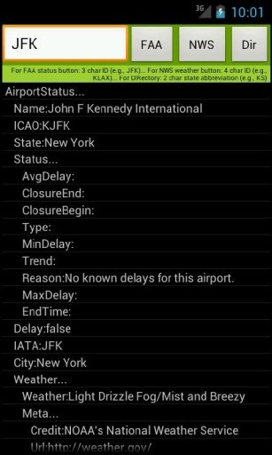 Airport Status and Weather截图1