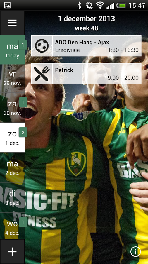 ADO Den Haag Fancal截图7