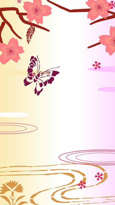 Cherry blossom and Butterfly截图1