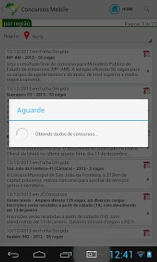 Concursos Mobile截图9