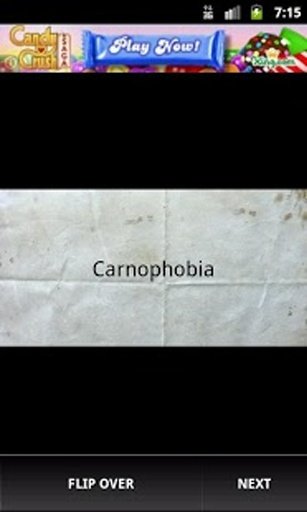 500 Phobias in Flashcards!截图2