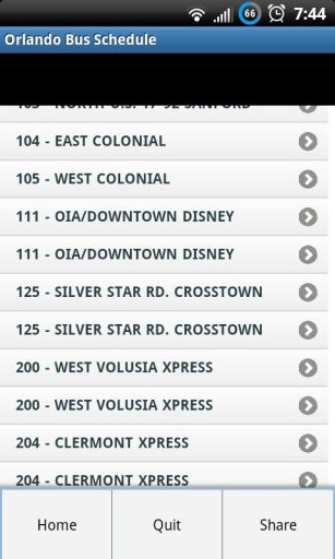 Orlando Bus Schedule截图5