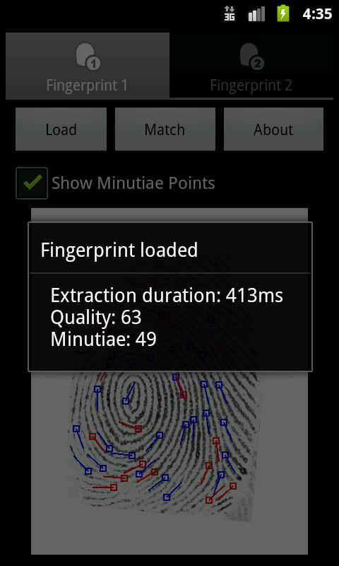 Fingerprint Matcher截图2