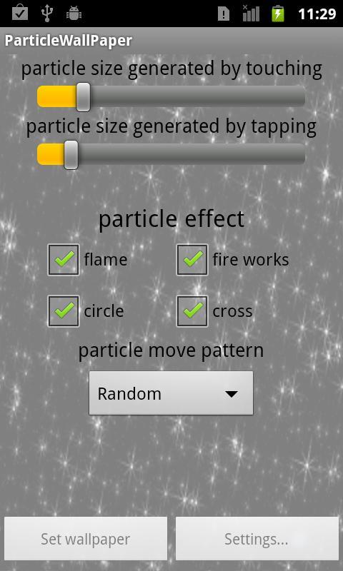 粒子动态壁纸截图3