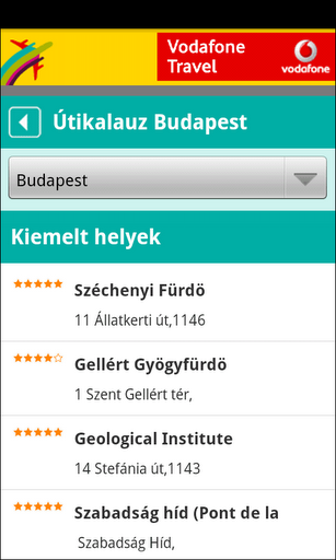 Vodafone Travel Magyarorsz&aacute;g截图2