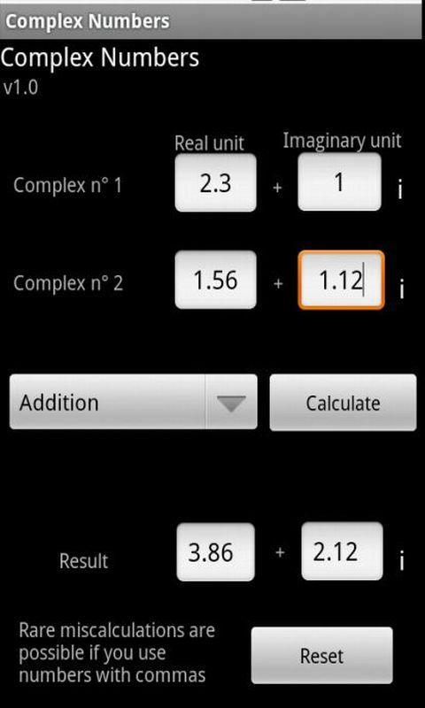 Complex Numbers截图1