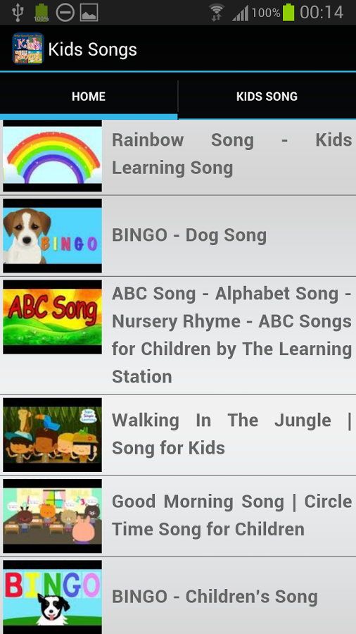 Kids Songs截图3