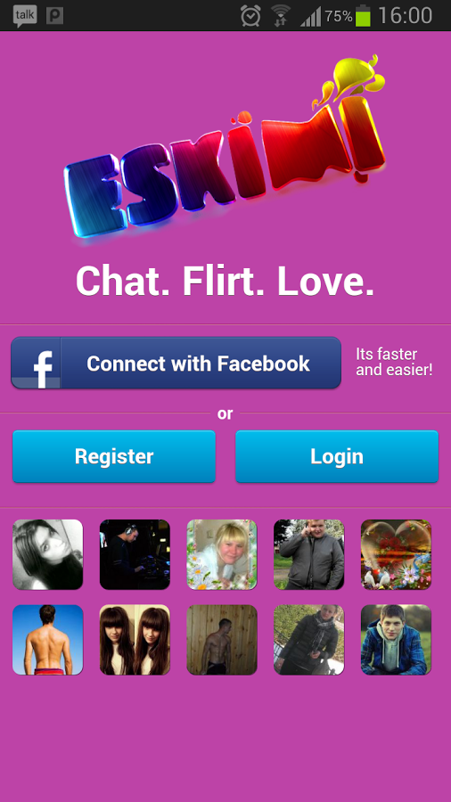 Eskimi: Chat, Friends & Flirts截图1