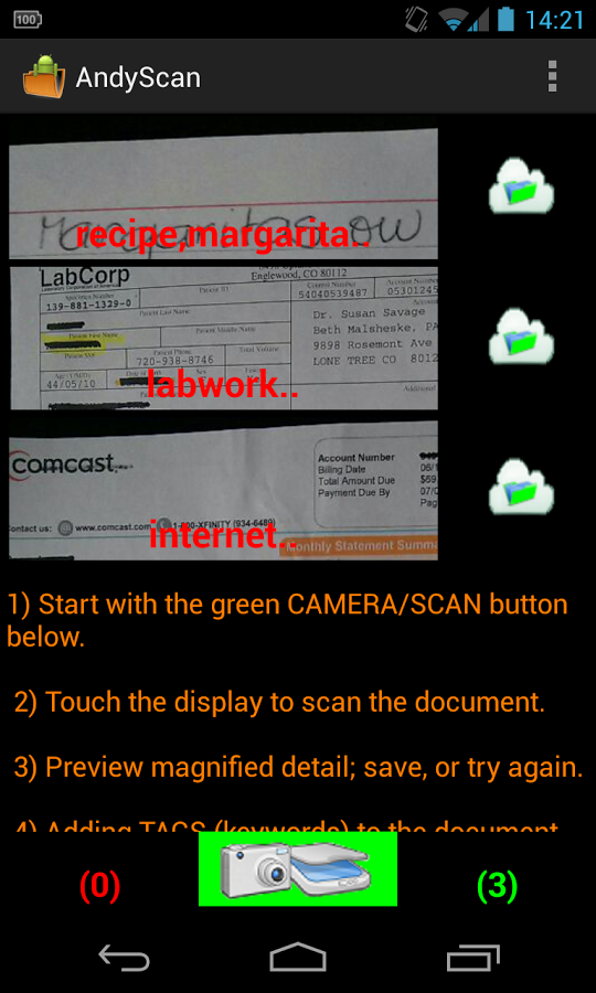 AndyScan Document Scanne...截图2