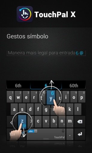 TouchPal Portuguese (Brazil) Pack截图4