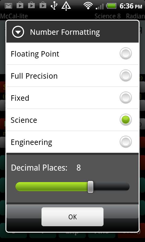 McCal-lite: Scientific Calc截图2