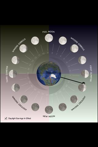 Lunar Phase Clock截图1