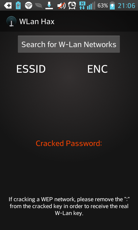 WLan Hax: Crack W-Lan ne...截图2