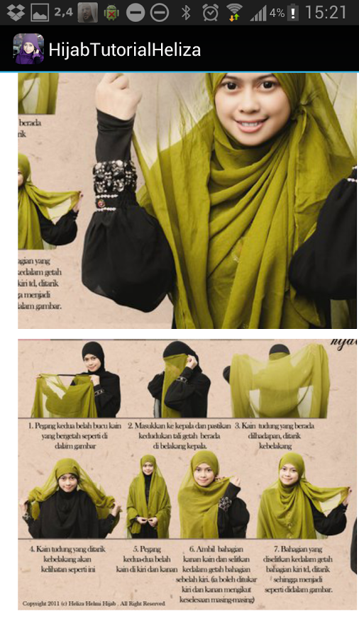 Hijab Tutorial by Heliza Helmi截图1