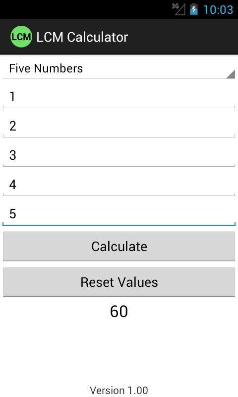 LCM Calculator截图6