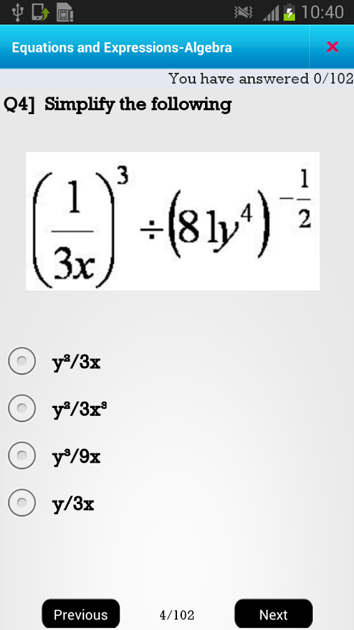 US 8th Algebra截图11