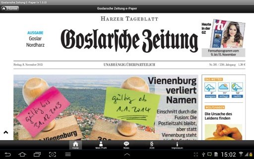 Goslarsche Zeitung e-Paper截图7