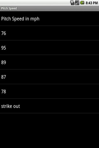 Pitch Speed截图5