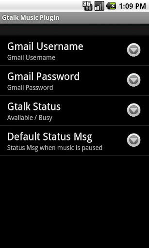 Gtalk Music Plugin截图1