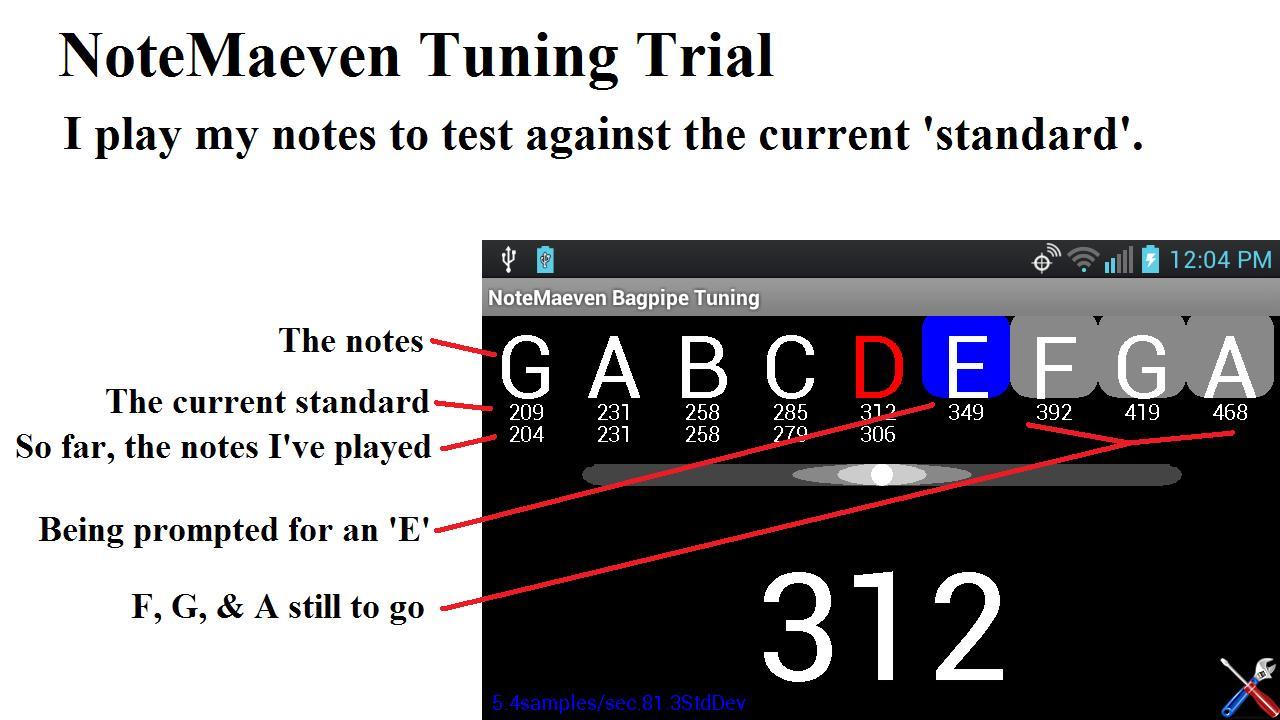 NoteMaeven Bagpipe Tuning截图3