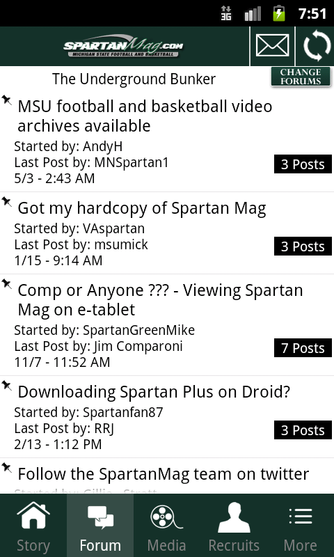 SpartanMag.com Mobile截图2