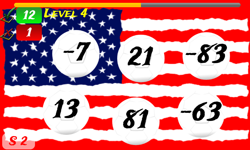 Math USA Soccer Lite截图8