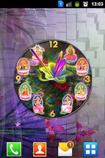 Ashta Lakshmi Diwali Clock截图2