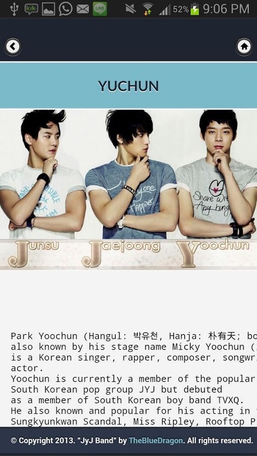 JYJ Korean Band截图3