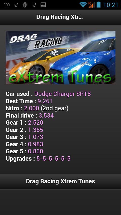 Drag Racing Xtrem Tunes ...截图2