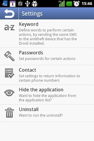 AntiFurto Droid截图5