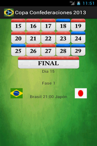 Copa Confederaciones 2013截图4