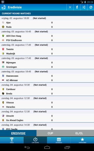 Eredivisie截图7