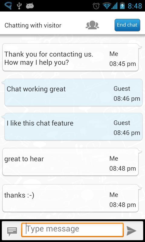 Live Chat Support Mobile App截图3