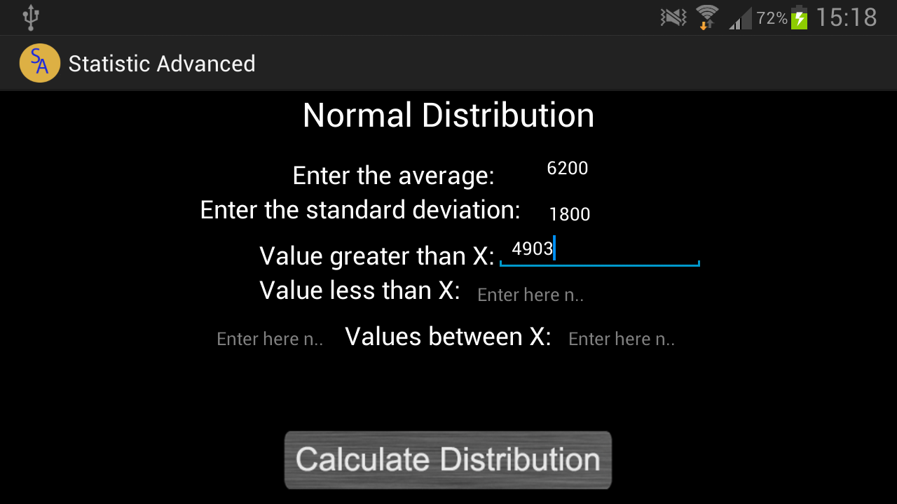 Statistic Advanced FREE截图4