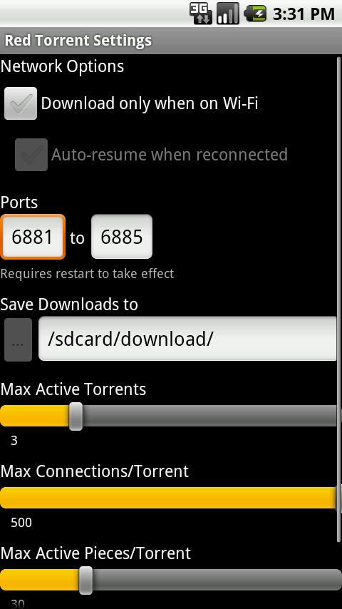 Red Torrent Lite截图3